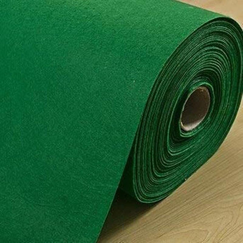 Linus dark green felt carpet in a modern living room Soft dark green felt carpet close-up texture Linus dark green felt rug on wooden floor Dark green felt carpet in bedroom setting Linus dark green felt carpet full view
